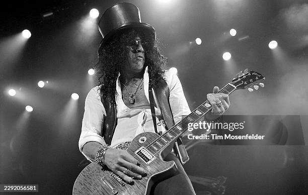 Slash performs in support of his self titled release at HP Pavilion on February 3, 2011 in San Jose, California.