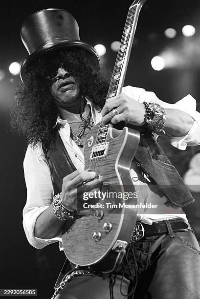 Slash performs in support of his self titled release at HP Pavilion on February 3, 2011 in San Jose, California.