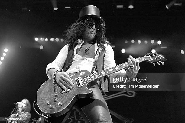 Slash performs in support of his self titled release at HP Pavilion on February 3, 2011 in San Jose, California.