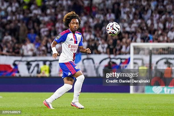 Malick FOFANA of Lyon during the Ligue 1 McDonald's match between Lyon and Le Havre at Groupama Stadium on August 29, 2026 in Lyon, France.