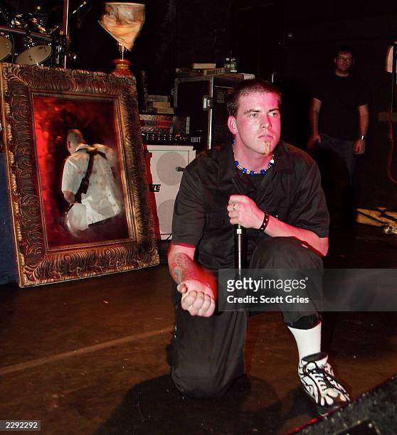 Taproot performs at the Bowery Ballroom in New York City. 10/22/02 Photo by Scott Gries/Getty Images