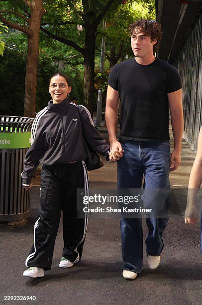 Inde Navarrette arrives to the Blue Carpet on Day One of the 2026 US Open at USTA Billie Jean King National Tennis Center on Sunday, August 30, 2026...
