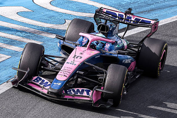 Pierre Gasly of France driving the F1 race car No 10, the Alpine A526 for the BWT Alpine Formula One Team, on track during the Dutch Grand Prix at...