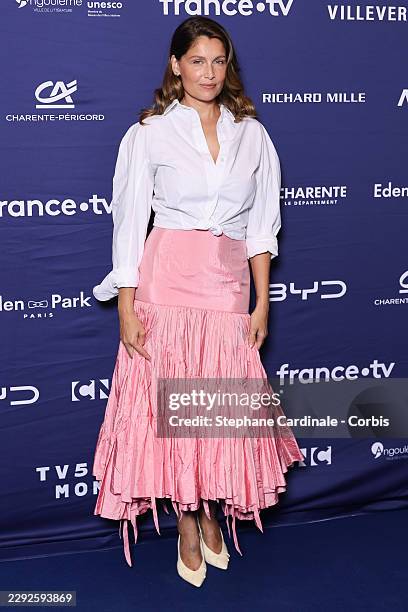 Laetitia Casta attends the Closing Red Carpet at the 19th Angouleme French-Speaking Film Festival on August 29, 2026 in Angouleme, France.