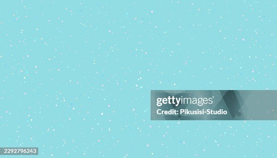 Light Blue Geometric Square Pattern with Pastel Confetti Light Blue Geometric Square Pattern with Pastel Confetti