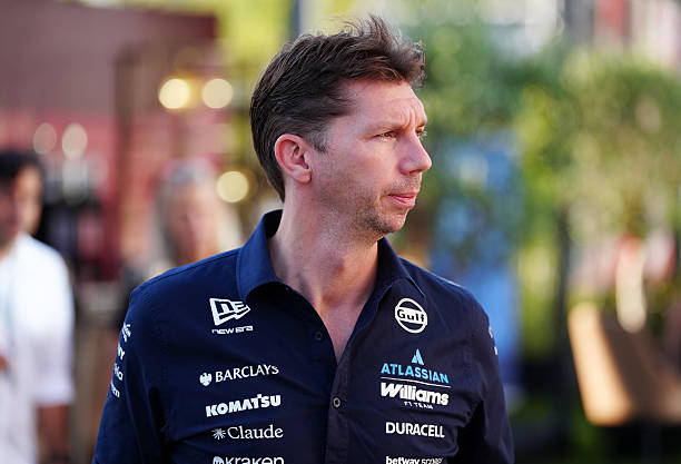 Williams team principal James Vowles arrives ahead of free practice at Autodromo Nazionale Monza in Italy ahead of the Italian Grand Prix on Sunday....