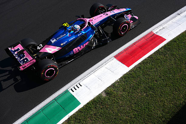 Alpine's Franco Colapinto during second practice at Autodromo Nazionale Monza in Italy ahead of the Italian Grand Prix on Sunday. Picture date:...