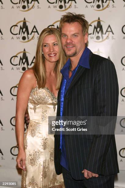 Phil Vassar arriveswith his wife Julie at the 36th annual Country Music Association Awards at the Grand Ole Opry House in Nashville, Tennessee,...