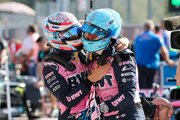 Pierre Gasly and Franco Colapinto during the Formula 1 Pirelli Gran Premio d'Italia 2026 at Autodromo Nazionale Monza in Monza, on September 5, 2026.