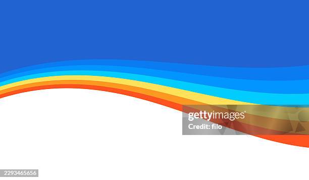 rainbow curve glow abstract sparkle background - rainbow glitter background stock illustrations