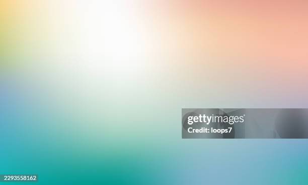 soft pastel multicolor gradient background with blurred light - dramatic lighting stock illustrations