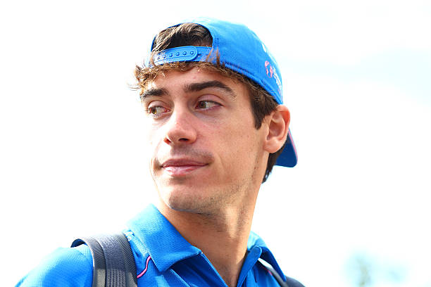 Franco Colapinto of Argentina and Alpine F1 arrives in the Paddock prior to final practice ahead of the F1 Grand Prix of Italy at Autodromo Nazionale...