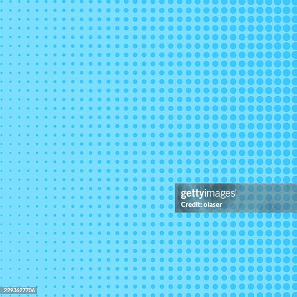 light blue halftone dot pattern with a smooth gradient, creating a clean retro comic-style background. - text box vector stock illustrations