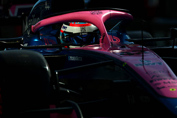 Franco Colapinto of Argentina and Alpine F1 prepares to drive during qualifying ahead of the F1 Grand Prix of Italy at Autodromo Nazionale Monza on...
