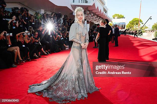 Phoebe Bridgers attends the "Primetime" Screening during the 83rd Venice International Film Festival at Sala Grande on September 05, 2026 in Venice,...