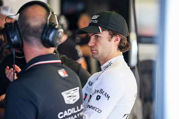 Colton Herta of the Cadillac F1 Team during the Formula 1 Pirelli Italian Grand Prix at Autodromo Nazionale di Monza in Monza, Italy, on September 3...