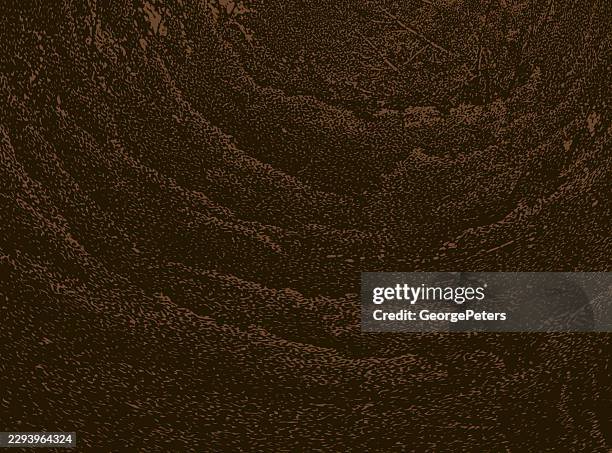 forest tunnel stipple effect abstract background - cave stock illustrations