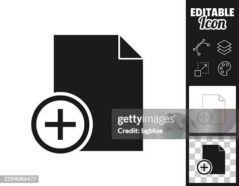 Add document. Icon for design. Easily editable Add document. Icon for design. Easily editable