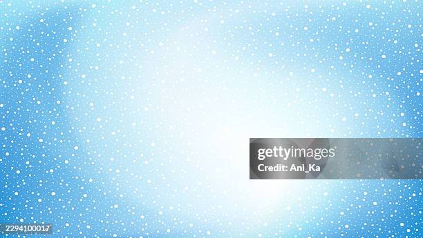 abstract winter background with falling snow - heavy snow fall stock illustrations