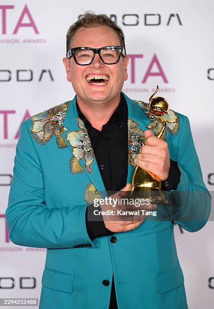 Alan Carr with the Special Recognition Award during the National Television Awards 2026 at The O2 Arena on September 08, 2026 in London, England.