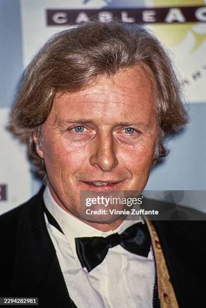 Dutch actor Rutger Hauer attends the 15th Annual CableACE Awards at the Pantages Theatre in Hollywood, California, 16th January 1994.