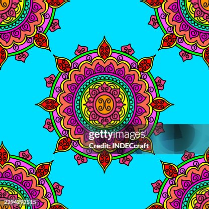 Mandala seamless pattern Mandala seamless pattern