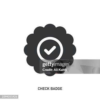 Check Badge glyph solid icon. Solid icon that can be applied anywhere, simple, pixel perfect and modern style. Check Badge glyph solid icon. Solid icon that can be applied anywhere, simple, pixel perfect and modern style.