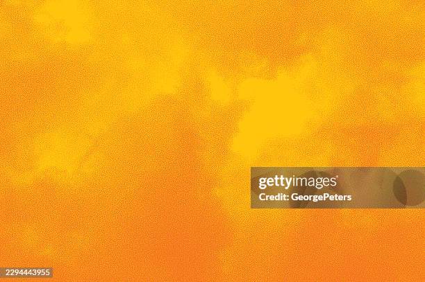 vector stipple illustration of storm clouds - forest fire stock illustrations