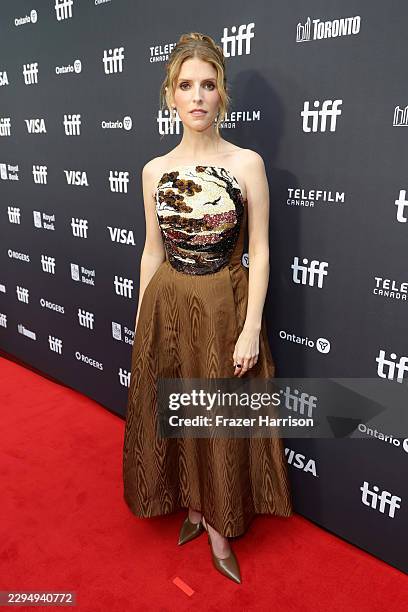 Anna Kendrick attends the premiere of "Babies" during the 2026 Toronto International Film Festival at Roy Thomson Hall on September 12, 2026 in...