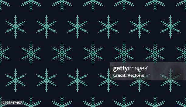 regular snowflake grid pattern - regular stock illustrations
