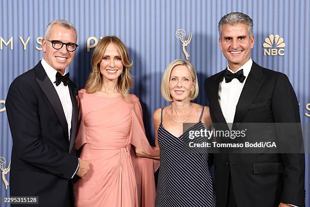 Matt Walden, Dana Walden, President and Chief Creative Officer of The Walt Disney Company, Susan D'Amaro, and Josh D'Amaro, CEO of The Walt Disney...