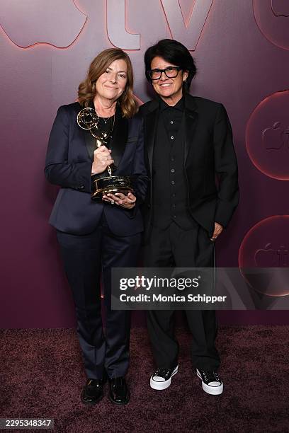 Joanne Toll attends Apple TV+'s Primetime Emmy Party Red Carpet at NYA WEST on September 14, 2026 in Hollywood, California.