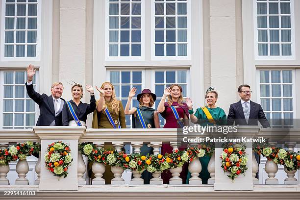 King Willem-Alexander of The Netherlands, Queen Maxima of The Netherlands, Princess Amalia of The Netherlands, Princess Alexia of The Netherlands,...