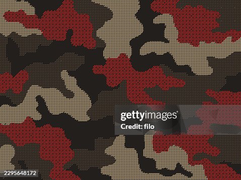 Camouflage Modern Textured Pattern Background Camouflage Modern Textured Pattern Background