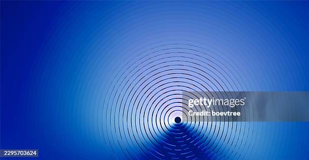 abstract blue psychedelic ring wire background - fighting ring stock illustrations