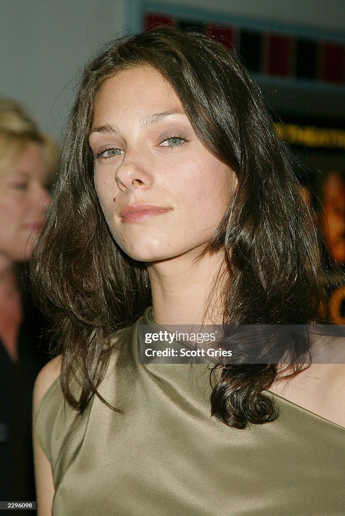 Actress Sara Rivas arrives at the New York premiere of