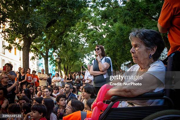 Maricarmen Abascal is inside her home on Calle Alcalde Sainz de Baranda in Madrid, on June 2 where she had lived for more than 70 years. On September...