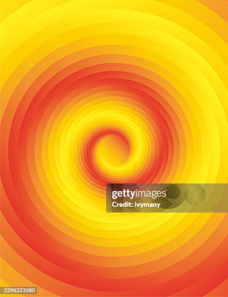 orange red simple curve turning stripe gradient motion decoration vector background - rolling paper stock illustrations
