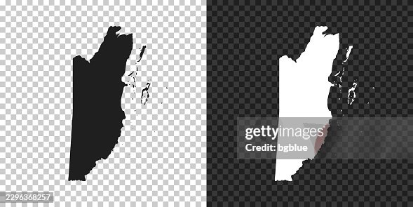 Belize map for design on blank background Belize map for design on blank background