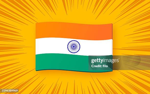 india flag burst background - gritty background texture stock illustrations