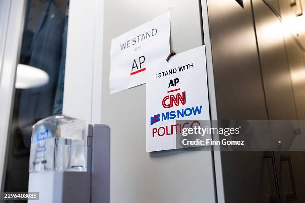 President Trump Bans CNN, MS NOW And Politico Journalists From White House President Trump Bans CNN, MS NOW And Politico Journalists From White House
