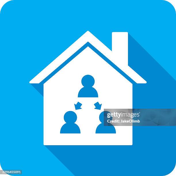 house users sharing icon silhouette - ceo working on computer stock illustrations