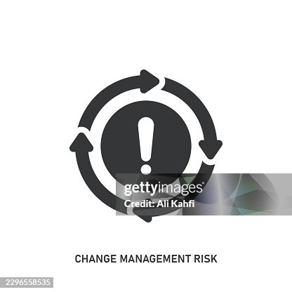 Change Management Risk glyph solid icon. Solid icon that can be applied anywhere, simple, pixel perfect and modern style. Change Management Risk glyph solid icon. Solid icon that can be applied anywhere, simple, pixel perfect and modern style.