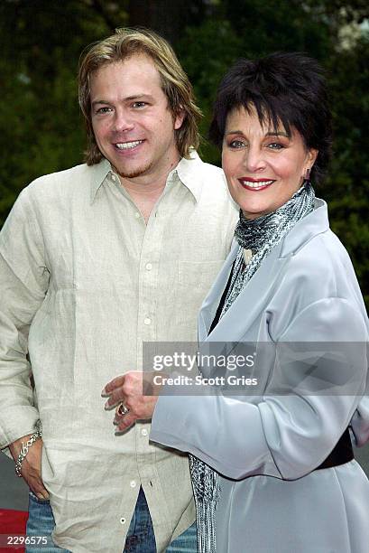 Actor Brian Gaskill and Linda Dano at a party hosted by mayor Michael Bloomberg to celebrate the 30th Annual Daytime Emmy Awrds May 15, 2003 at...