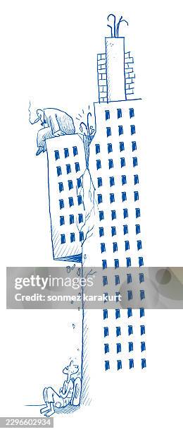 an economy built on the construction industry will collapse - unique building stock illustrations
