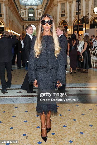 Naomi Campbell attends Vogue World: Milano 2026 at Galleria Vittorio Emanuele II on September 22, 2026 in Milan, Italy.