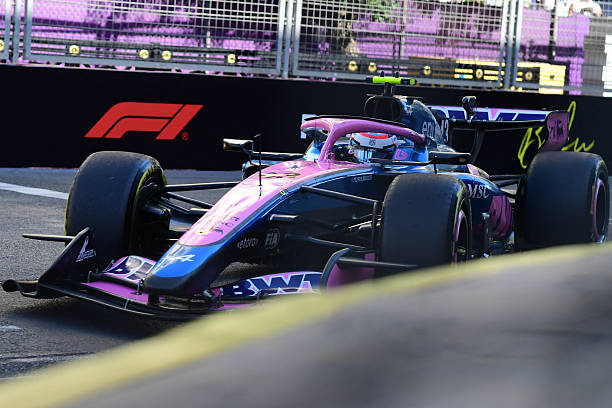 Franco Colapinto of BWT Alpine Formula One Team during the Formula One Qatar Airways Azerbaijan Grand Prix 2026 at Baku City Circuit in Baku,...