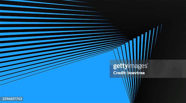 smooth gradient transition element cover - converging lines black vector stock illustrations