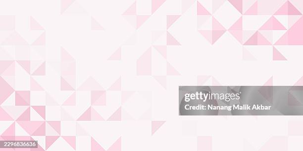 geometric pattern mosaic background - facet joint stock illustrations