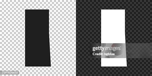 saskatchewan map for design on blank background - saskatchewan stock illustrations